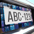 thumbnail image 6 of 1 Pcs Colorful License Plate Frame, License Plate Cover for Car Decorative Parts, Aluminum License Plate Bracket Holder Rust-Proof Weather-Proof for US Standard Car, 6 of 9