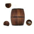 thumbnail image 5 of Wood Wine Barrel Wall Lamp Wall Light Fixture Sconce Lighting Home Decoration, 5 of 12