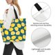 thumbnail image 3 of Fotbe Lemon Bolsa Tote Estética de Lona con Estampado para Mujer - Bolsa Reutilizable de Hombro Casual para Vacaciones, Compras, Trabajo y Gimnasio, 3 of 8