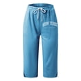 thumbnail image 3 of Pantalon de Sport Taille Mi-Haute Décontracté Confortable pour Femmes, 3 of 3