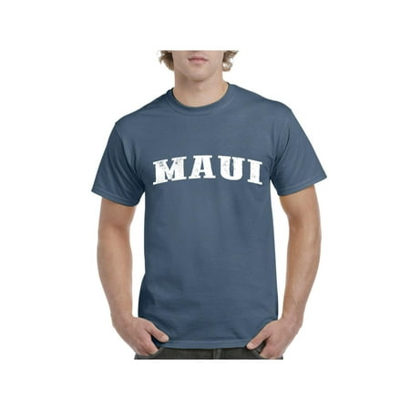 Hawaii Maui Kauai Oahu Men's Short Sleeve T-Shirt (Best Month To Visit Kauai Hawaii)