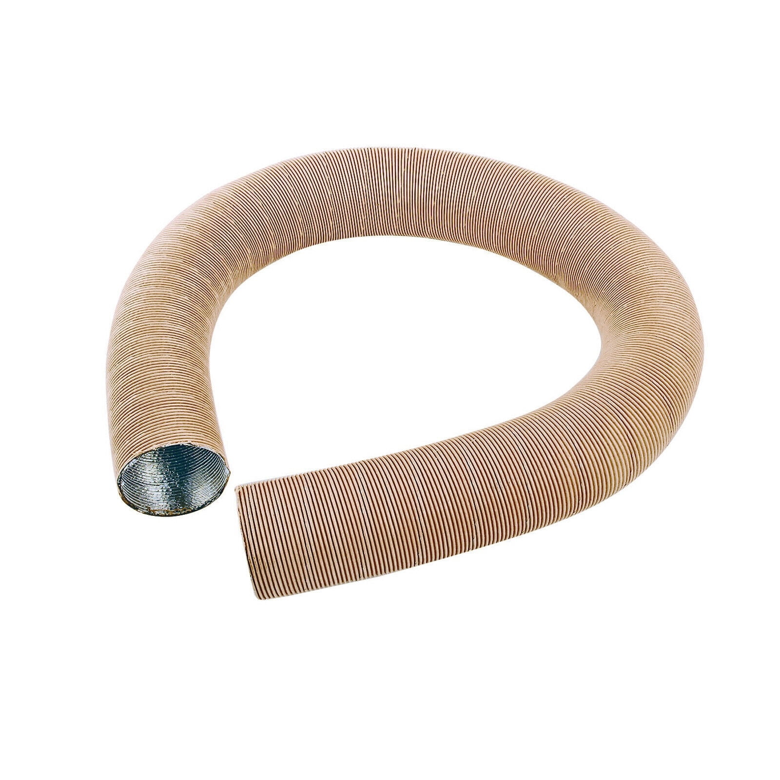Brown Aluminum Heater Duct Pipe 300cm for Diesel Air Heaters Cars Trucks Boats Industrial Machines