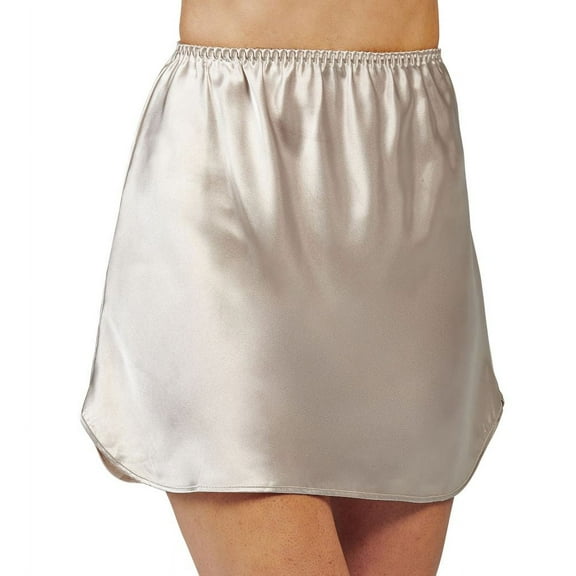 Women's Shadowline 47091 Satin Essentials 15 Inch Half Slip (Taupe XL)