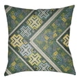 thumbnail image 4 of Artistic Weavers LOTA1509-2626 Lolita Square Pillow Kelly Green & Teal - 26 x 26 in., 4 of 6