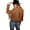 Brown Yellow, variant on Women's Faux Suede Leather Jackets Tassel Motorcycle Cropped Coats Fashion Clothes
