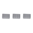 thumbnail image 4 of Guardurnaity Extensión Correa Sujetador Extensor Hebilla 4 Gancho Transpirable Práctico Ajustable Íntimos Apretados Gadgets 3 Filas gris plateado Type1 NO1, 4 of 6