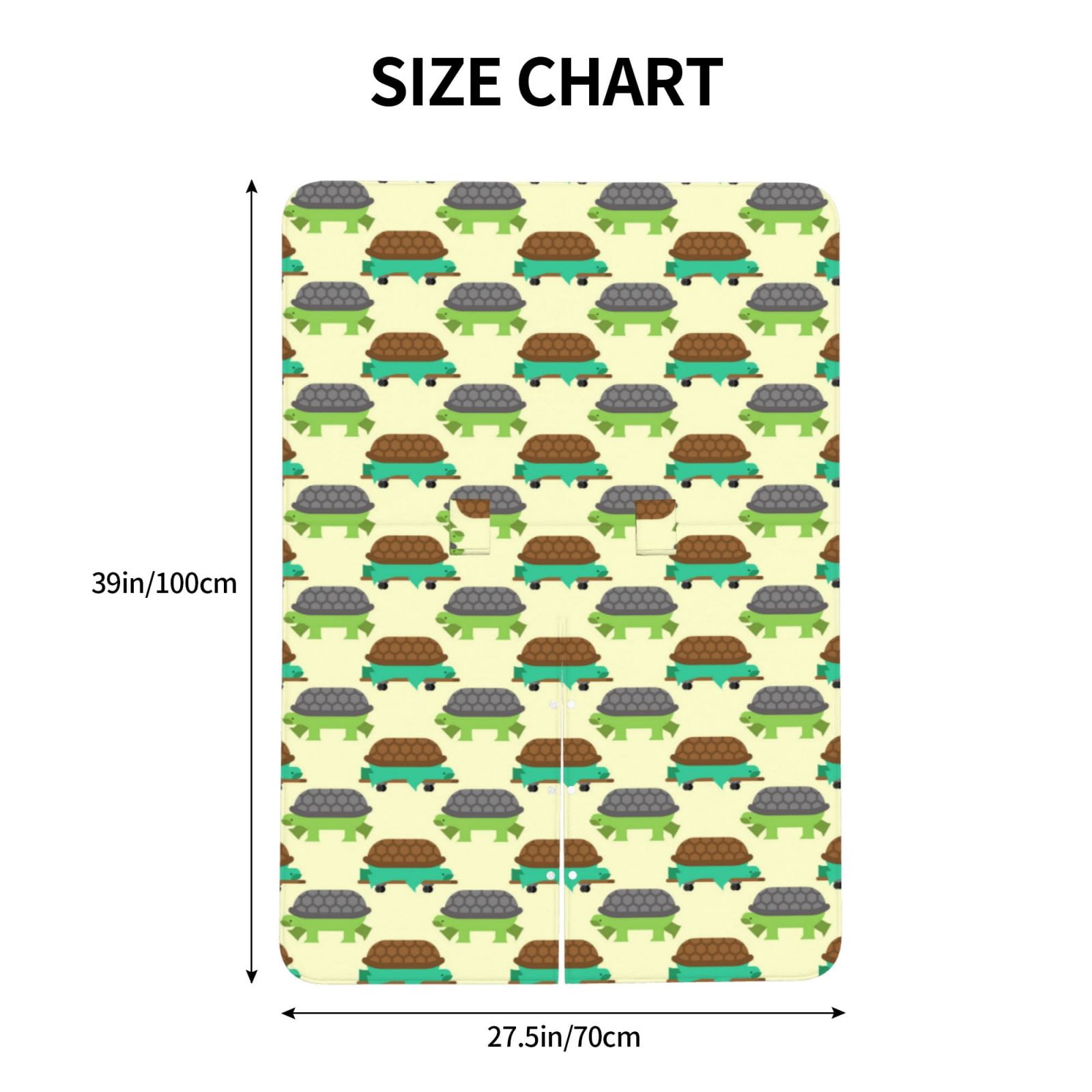 Naloa Turtle On Skateboard Baby Car Seat Cover, Breathable Baby Carrier Cover, Multiuse Baby Carrier Cover & Nursing Breastfeeding Cover