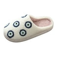 thumbnail image 4 of Mostsola Slippers for Women Animal Embroidery Fashion Holiday Slip on Shoes Warm Indoor Slides, 4 of 6