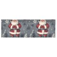 thumbnail image 6 of Yayeee Kitchen Valance Rod Pocket 54" x 18" Living Room Window Curtain, Christmas Santa, 6 of 6