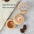 thumbnail image 2 of Handcrafted Baby Tooth Box Storage First Teeth Memory, 2 of 8