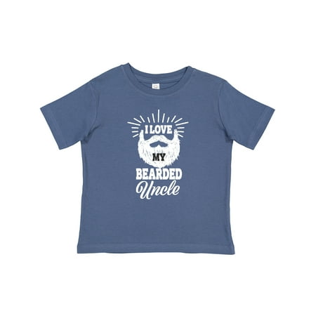 

Inktastic I Love My Bearded Uncle Gift Baby Boy or Baby Girl T-Shirt