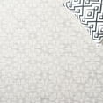 thumbnail image 6 of SAFAVIEH Martha Stewart Hampton Diamond Indoor/Outdoor Area Rug, Grey/Ivory, 6'5" x 9'6", 6 of 7