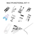 thumbnail image 1 of Yeacher Sewing Machine Presser Feet Set 11PCS 505A Professional Sewing Crafting Presser Foot Sewing Machine Parts & Accessories Blind Stitch Darning Presser Feet Kit, 1 of 5