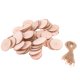 thumbnail image 1 of Paquete de Piezas de 50 Piezas Yuyangstore Decoración de Bodas Artesanal cuerda Piezas de madera rústicas, 1 of 7