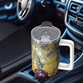 thumbnail image 4 of Christmas Tree and Snowman 40oz Tumbler with Lid Straw Double Wall Stainless Steel Cup Holiday Gifts, 4 of 4
