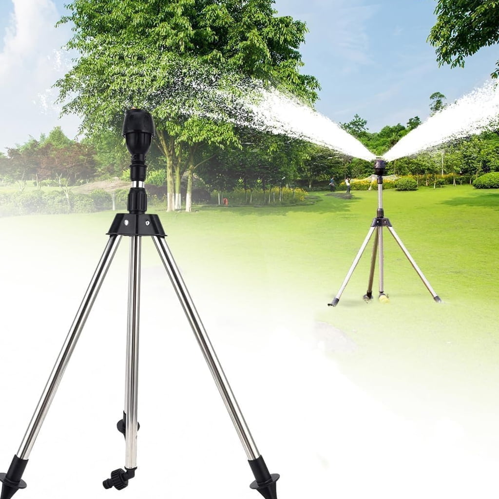 Leakproof Stainless Tripod Sprinkler Multiple Connection Option For Outdoor Use