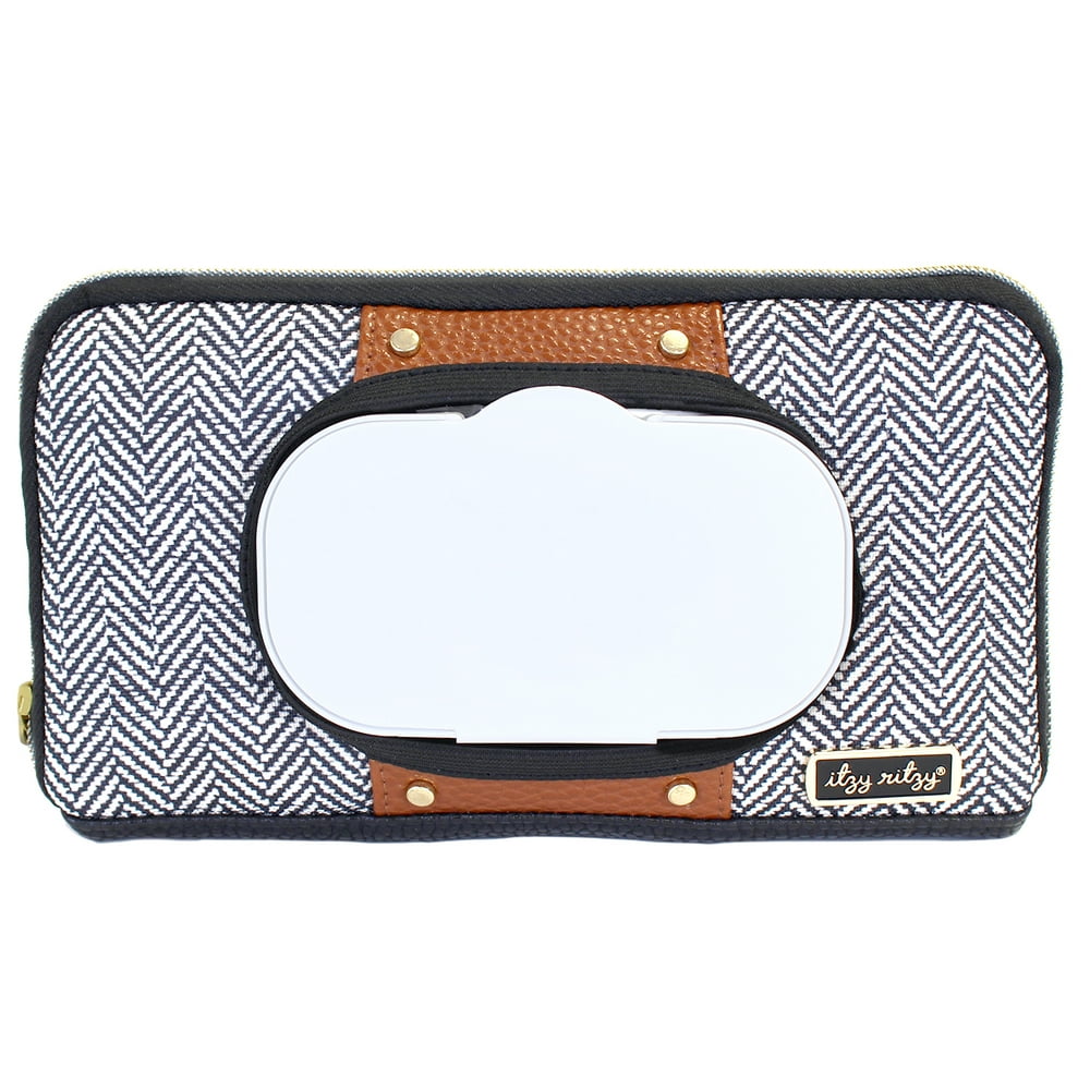 Itzy Ritzy Travel Wipes Case Portable, OnTheGo Baby Wipes Holder
