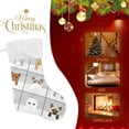 thumbnail image 4 of Coolnut Christmas Stockings Dog Cat , 1 Pack 17.7" Xmas Fireplace Santa Socks Christmas Tree Hanging Stockings Decoration for Christmas Holiday Xmas Gift, 4 of 6