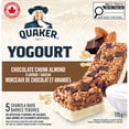 thumbnail image 1 of Quaker Yogourt Granola Bars - Chocolate Chunk Almond Flavour, 1 of 8