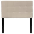 thumbnail image 7 of Flash Furniture Bedford Tufted Upholstered Twin Size Headboard in Beige Fabric, 7 of 7