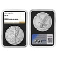thumbnail image 3 of 2024 $1 American Silver Eagle NGC MS70 Brown Label Retro Core, 3 of 3
