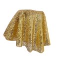 thumbnail image 1 of Mantel de lentejuelas Ywbawe para bodas, decoración de mesas de postres y pasteles, cubierta de mesa con purpurina brillante, centro de mesa elegante y festivo para celebraciones y ocasiones, 1 of 6