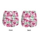 thumbnail image 3 of Balery Flamingo Pantalones cortos deportivos para mujer con forro y dos bolsillos, elásticos, para entrenamiento, gimnasio, yoga-X-Large, 3 of 7