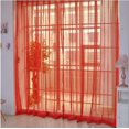 thumbnail image 1 of Teissuly 2 Pcs Pure Color Tulle Door Window Curtain Drape Panel Sheer Scarf Valances RD Teissuly WER2023112004595, 1 of 3
