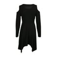thumbnail image 5 of Women Christmas Off Shoulder Long Sleeve Casual Tunic Top Dress,S-2XL, 5 of 8