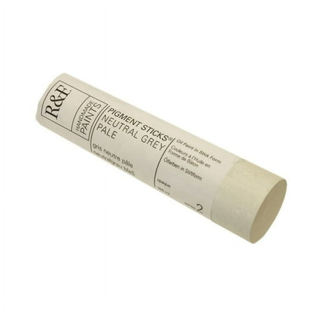UPC: 0836943003293 | R&F Handmade Paints Pigment Stick 100ml Neutral Gray Pale