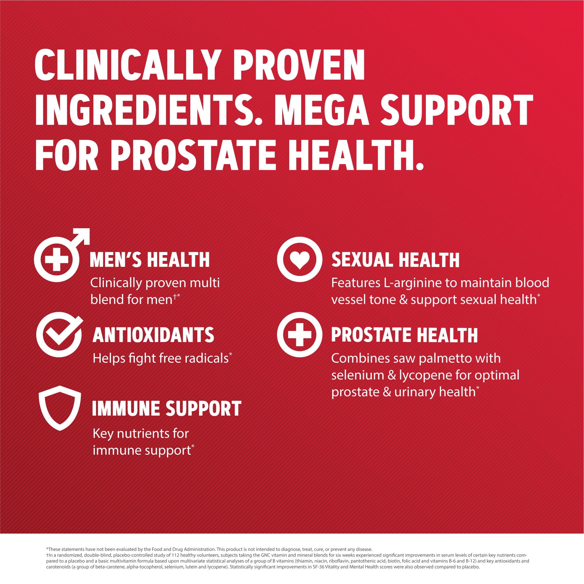 GNC Mega Men Prostate and Virility Multivitamin | Supports Optimal Sexual Health and Prostate Health | 90 Count