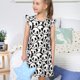thumbnail image 4 of Fotbe Cute Panda Face Vestido de Dormir para Niñas de 3 a 10 Años, Mangas Cortas, Estilo Princesa, Pijama Camisón con Mangas Voladas-Large, 4 of 6