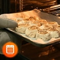 thumbnail image 5 of NutriChef Parchment Paper Roll Heavy Duty 200 Sq Ft 15 inch x 160 ft 40 GSM Silicone Coated White, 1 Roll, 5 of 7