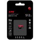 thumbnail image 2 of Memoria Micro SDXC XPG  512GB XPG A2 Clase 10 V30 Nintendo Switch AUSDX512GUI3XPGA2-R, 2 of 3