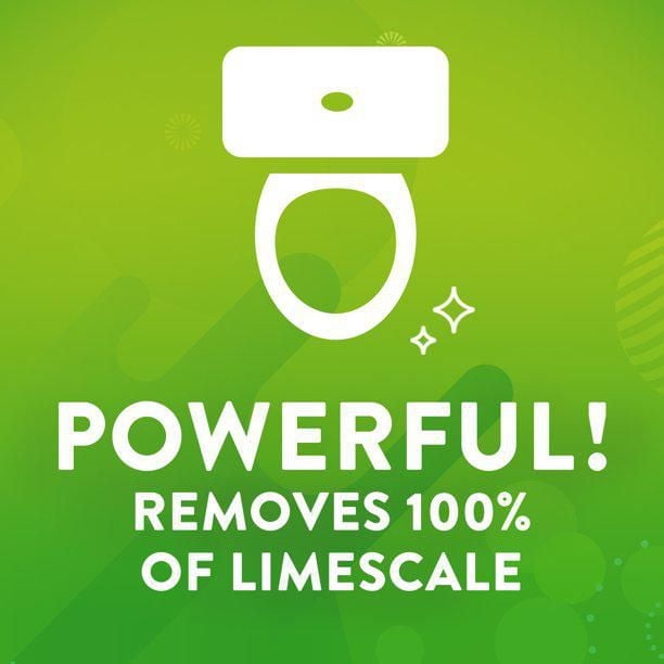 Scrubbing Bubbles Extra puissant Nettoyant de cuvette, parfum Rosée du matin, 710 ml 710 mL, parfum rosée du matin