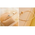 thumbnail image 3 of Rkxzt Clearance Sale Girl Heart Rhinestone Open Bangle Bracelet, 3 of 5