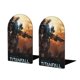 thumbnail image 1 of Titanfall Sujetalibros decorativos temáticos, tope para estantería con base antideslizante, uso dual para hogar y oficina - 2 piezas, 1 of 6