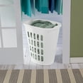thumbnail image 5 of Sterilite Open Plastic Laundry Hamper, White, Set of 6, 5 of 8