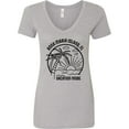 thumbnail image 3 of Inktastic Summer Vacation Mode Anna Maria Island Florida Women's V-Neck T-Shirt, 3 of 5
