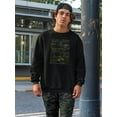 thumbnail image 2 of Skating Design Sweatshirt Men -Image by Shutterstock, Male Medium, 2 of 4