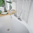 thumbnail image 5 of Dreamline BTCA6032WFXXC00 Caspian 60" Free Standing Acrylic Soaking Tub - White, 5 of 12