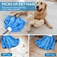 thumbnail image 5 of Matthew Microfiber Cloth Mop Compatible with Ceda Microfiber Cloth Mop Refill,Stainless Steel Spin Mop Replacement 54" Handle with Wet Mop 2 Mop Heads w/1 Handle Incl.2Pcs Microfiber Cloth-Blue, 5 of 7