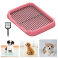 thumbnail image 6 of YWMJZEU Dog Potty Tray Puppy Pee Pad Holder Indoor Pet Training Pad for Small and Medium Pink, 6 of 9