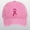Pink, variant on Cancer Awareness Hat Unisex Solid Adjustable Ribbon Embroidered Denim Baseball Caps