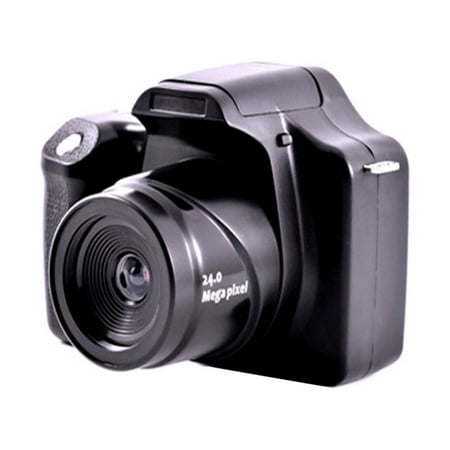 Image of Weloille USB Digital Camera 1080p HD Long Focus SLR Digital Camera Built-in Microphone 24 Megapixel Digital Camera 18X Digital Zoom 3 Inch TFT-LCD Digital Camera