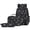 Black, variant on HJYCHN Bookbag for Girls Bow Print 3Pc Set Daypack with Lunch Bag Pencil Case Heart Zipper Pull Back to School Supplies for Kids Backpack for Boys Pink