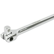 Hyper Tough 15-inch 1/2-Inch Rust Resistant Breaker Bar with Rotating Head
