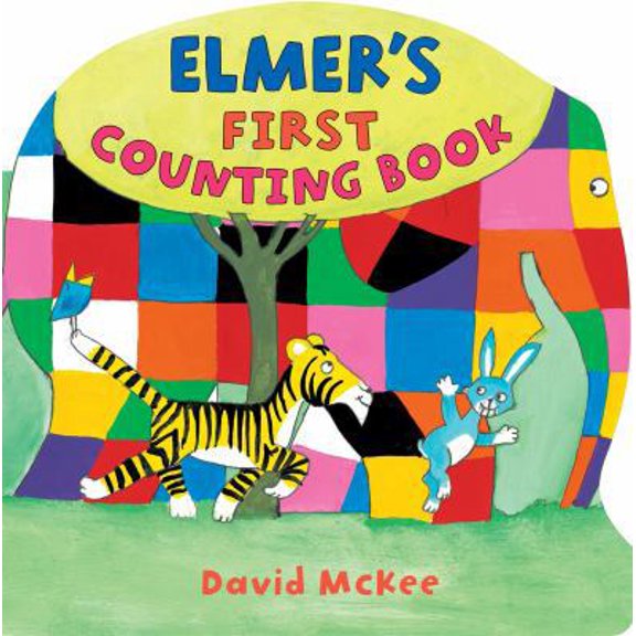 Pre-Owned Elmer's First Counting Book, Andersen Press Picture Books, by David McKee, (Board Book), Children's Books, English