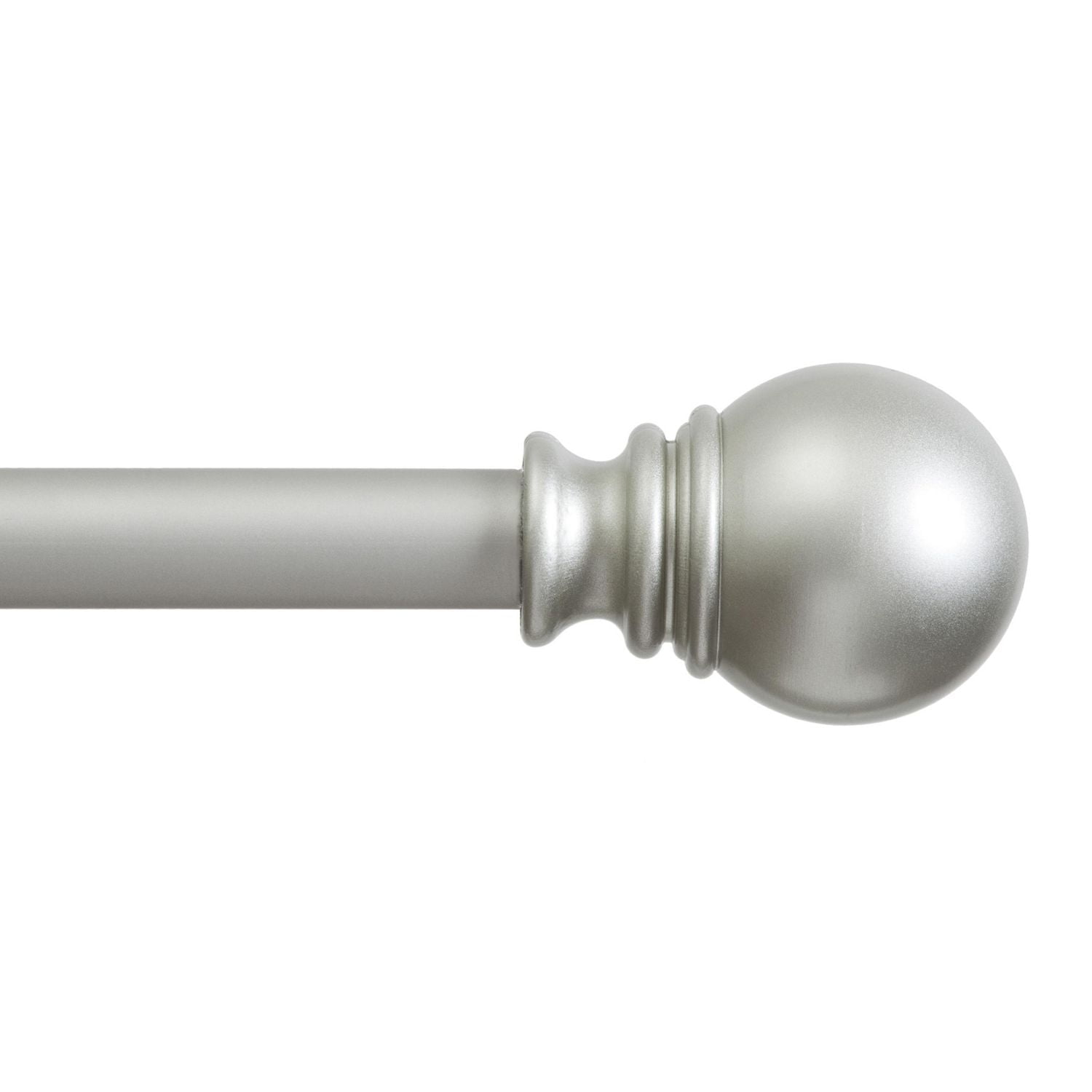Tringle à rideau, 0,39 cm diamètre, 76,20 cm- 213,36 cm