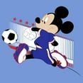 thumbnail image 2 of Boy's Mickey & Friends Mickey Mouse Soccer Japan  Performance Graphic Tee Royal Blue Heather Large, 2 of 4